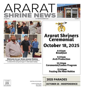 Shrine October/November 2025